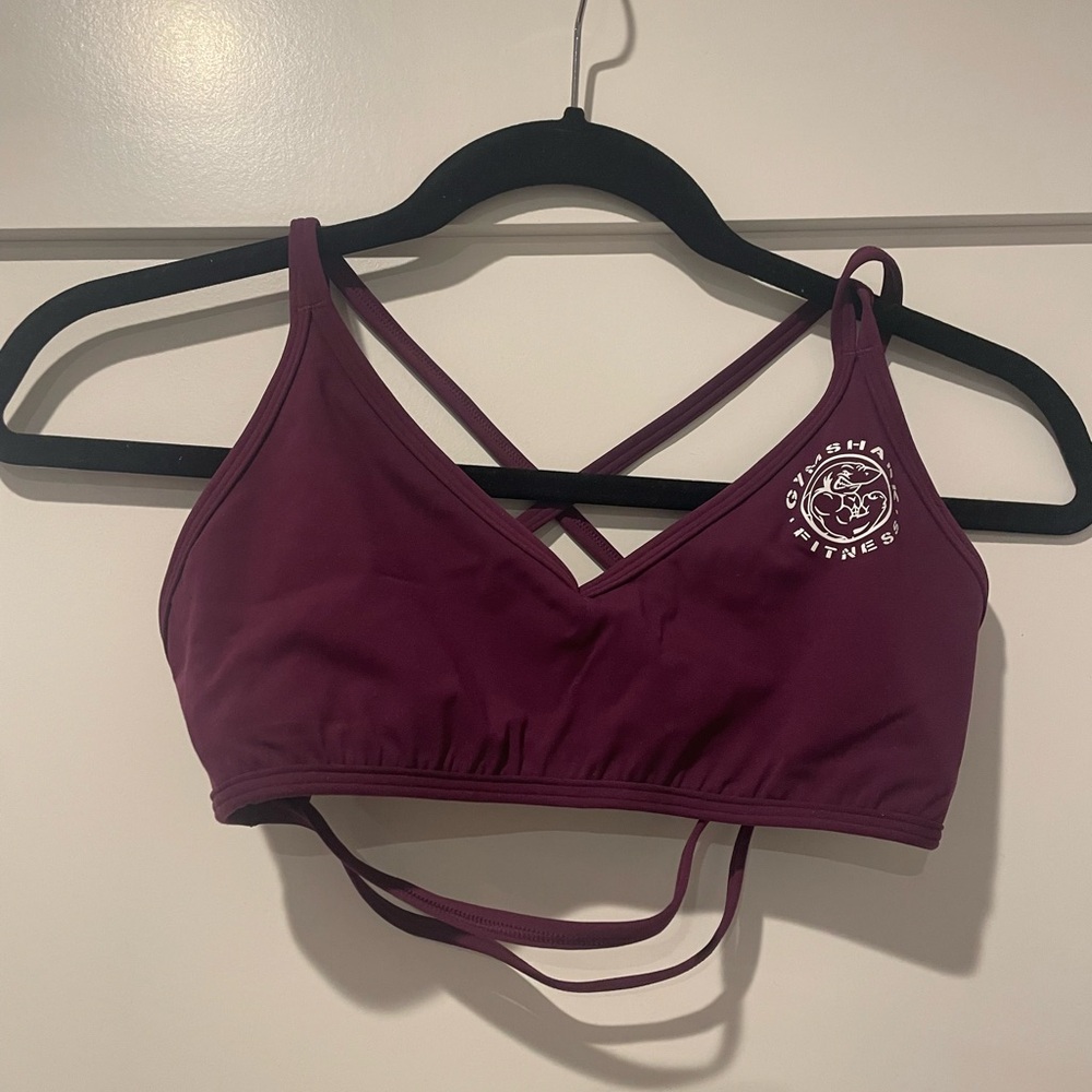 Plum Sports Bra by Gymshark